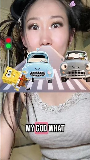 SPONGEBOB CAR CULPRIT GAME #shorts 🧽 🚙