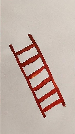 Ladder 🪜 Acrylic Painting For Kids #ladder #trending #painting #kidstvforfun #shorts #viralshorts