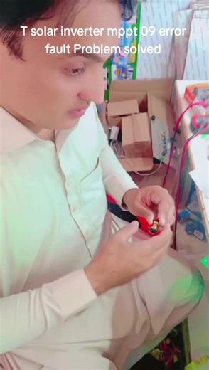 T solar inverter mppt 09 error fault Problem solved #inverter #tsolar #hybrid #localinverter #new #newlocalinverter #inverter09