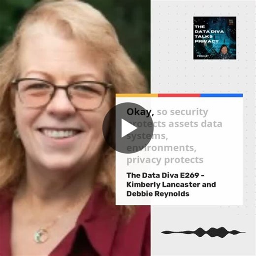 #dataprivacy #compliance #security #trust #cybersecurity #leadership #datadiva #privacystrategy | Debbie Reynolds