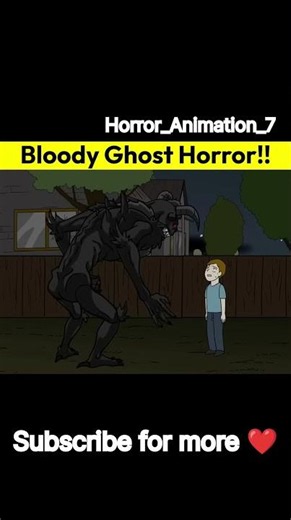 Bloody Shadow | True Horror Animated Story in Hindi #horrorstory #shorts #aghoststory