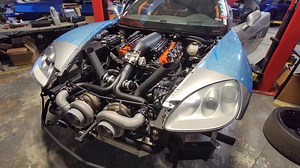 First start up on Greg's Prospeed TT Vette after getting a new updated engine, RPS quad clutch, and some custom 3D printed molded in intakes! #PROSPEED #PRODRAG #CHEVY #CORVETTE #LS #LSX #TWINTURBO #TT #HALFMILE #RACING @ultimateenginesolutions @motecusa @fueltechusa @xonarotor @turbosmarthq @6xdgearbox @stainless_bros @rpscarbon coatingsbycoates LD Customs & Collision | Prospeed Autosports