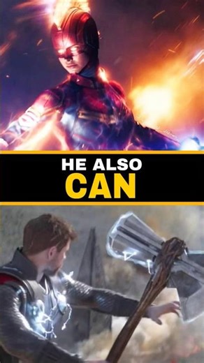 Did Marvel Nerf Thor to Make Captain Marvel Look Stronger? #shorts #marvel