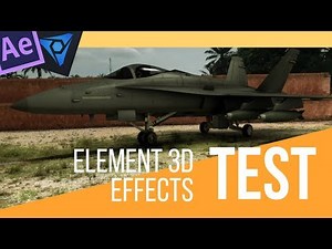 How to use Element 3D Jetstrike Pack | What you can do with Element 3D | Video copilot