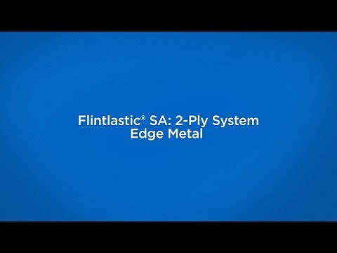 Joe Knows - Flintlastic SA Two Ply System - Edge Metal Installation | CertainTeed