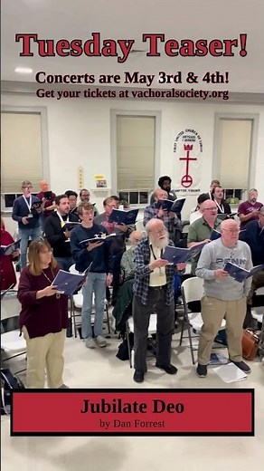 2024 - 2025 Spring Concert Series | Jubilate Deo by Dan Forrest