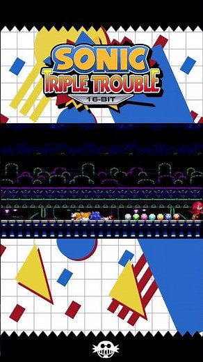 Sonic Triple Trouble 16 - Bit | SUPER METAL SONIC | Cutscene