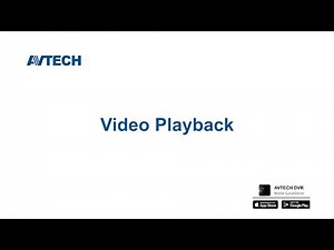 How to playback, backup video and view files (AVTECH DVR)