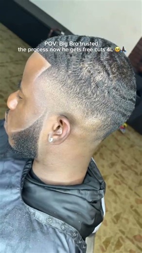 From Nervous To FRESH! Why This Client Gets Free Cuts For Life 🙏#shorts