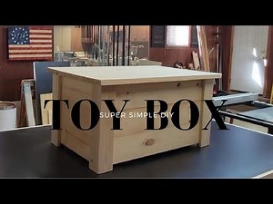 Super Simple DIY Toy Box