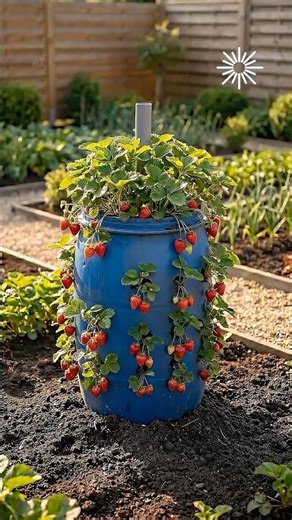 Strawberries from Recycling? Possible!