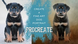Create a Fine Art Dog Portrait with a Photo in Procreate | Jai Johnson | Skillshare