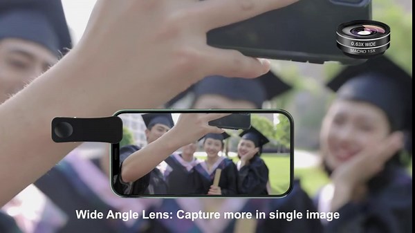 Godefa Cell Phone Camera Lens with Tripod+ Shutter Remote,6 in 1 18x Telephoto Zoom Lens/Wide Angle/Macro/Fisheye/Kaleidoscope/CPL, Clip-On lense Compatible for iPhone X 8 7 6s Plus, Samsung and More