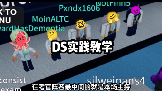 Roblox SCR：DS实践教学