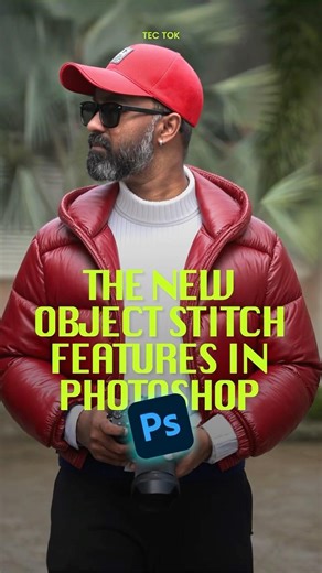 The new object stitch feature in Photoshop will blow your mind!