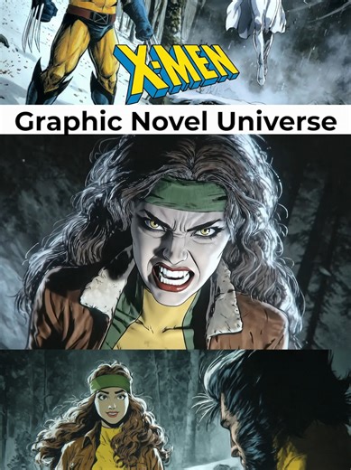 Storm and Cyclops rescues Wolverine and Jubilee #xmen #cyclops #storm #wolverine #rogue