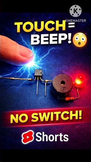 Simple Electronics Project Using 2n2222 | #shorts |@Shaktitechshakti