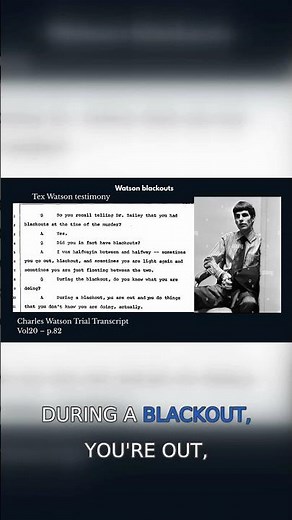 Tex Watson: ‘We Were All Manson'