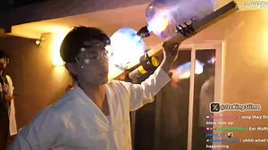 Streamer Edward So almost LOST his ear after a Science Experiment went WRONG and fire went in his ear during an EXPLOSION 😳💥💀