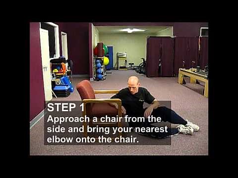 FALLING SAFETY for SENIORS (Part 2) - Assisted Fall Recovery Techniques