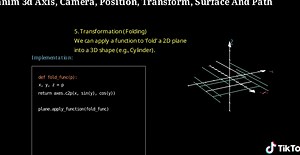 Manim 3d DeepDive This video Explains: - Fundamental of 3d axes - Camera positioning - 3d transformations on a grid - Rendering a vector fields with arrows - Surface and path rendering #manimtutorial #python #edutech #visualization #python #animation #mathematics #manim