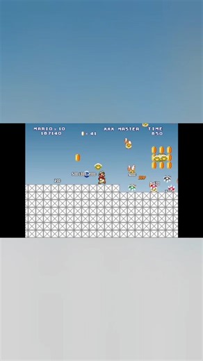 MWR:Mario gets 2 lifes with yellow Koopa's shell vid 24. #shorts #mario #koopa #coins #1up #spinny
