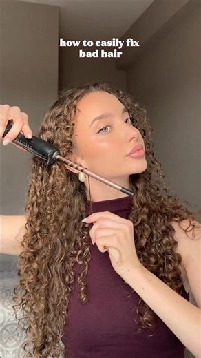 fixing bad hair day w/ Micro Wave