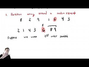 Quick Sort 9 - Order Statistics