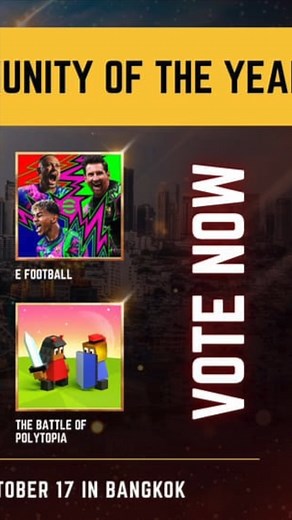 Midjiwan on Instagram: "Polytopia has been nominated for Best Mobile Game Community of the Year! You’re all part of this amazing community—now tell the world! Tap bio to vote! #polytopia #gamingonphoneawards #gamescom #vote #4x"