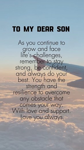 Motivational message for your son 💯💯 | Amazing World