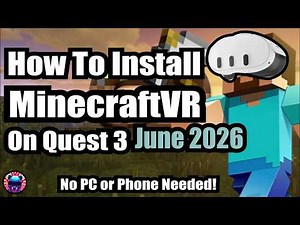 How To Install MinecraftVR(Questcraft) On Quest 3 - Tutorial