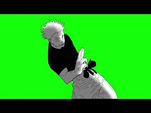 GOJO SATORU GREEN SCREEN MANGA ANIMATION「 MANGA 」「 ANIME 」「 FREE CLIPS 」PT.2 #capcutpc