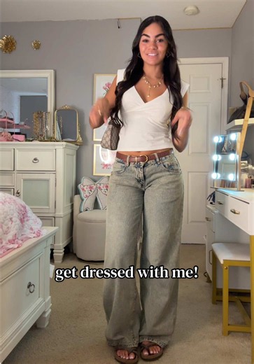 Get dressed with me to go out to eat with my family!🤍🤍 #outfit #fashion #gdwm #style #ootd
