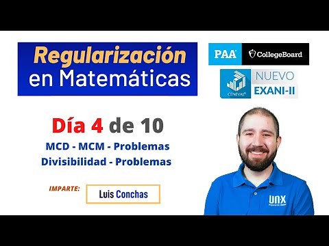 Día 4 - Problemas de MCM / MCD - Divisibilidad - Matemáticas