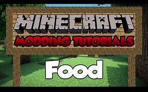 Minecraft 1.7 Modding Tutorial - Episode 6 - Food!