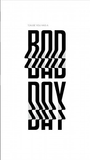 Adobe Illustrator Distorted text Effect #typography #graphicdesign #illustratortutorial