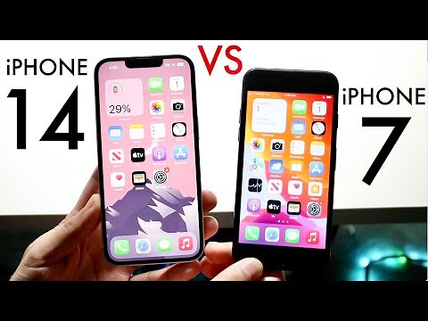 iPhone 14 Vs iPhone 7! (Comparison) (Review)