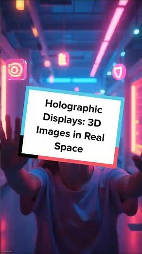 Holographic Displays: 3D Images in Real Space