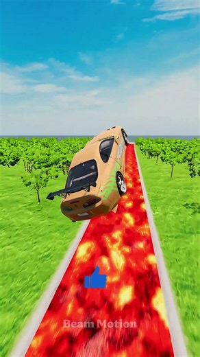 One Try | Supra vs Lava Jumping #toyota #supra #automobile #nobatidao