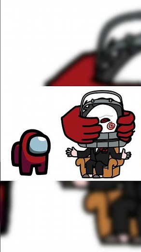 Mini Crewmate Kills Horror Characters #amongus #fnaf #freddyfazbear