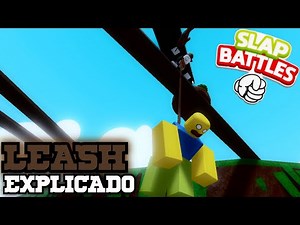 LEASH (Explicando Gloves) | Slap Battles - Roblox