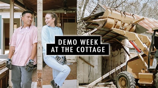 Demo week tips to speed up cottage renovations on a budget