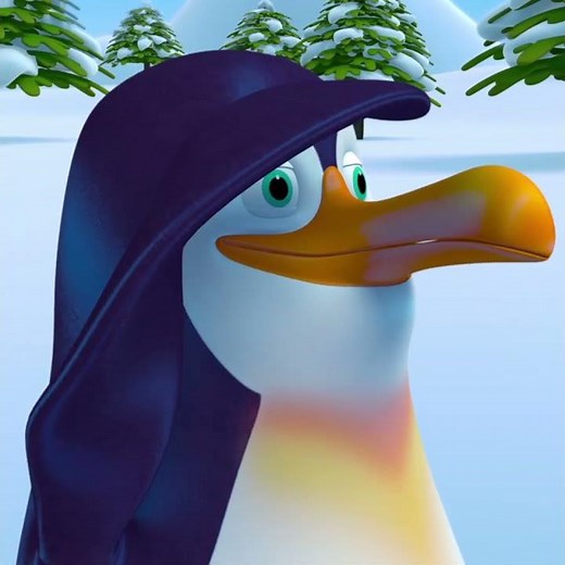 Cinco Pingüinos, A Bailar | Pingüino Canciones Infantiles | Fun For Kids TV #shorts #canciones