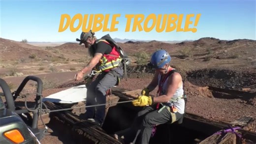 Double Trouble: Two Explorers Descend a Shaft Together