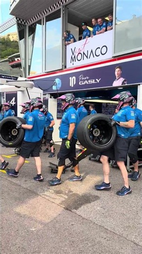 ALPINE LEAVES NO DETAIL TO CHANCE IN MONACO #telemetricof1