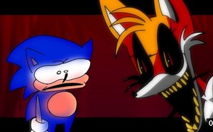 Zalgo shows sonic his dance moves sonic.exe Last chance animation )