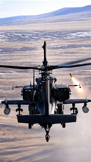 How AH-64 Apache Destroys Incoming Drones