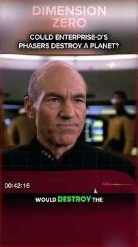 Could the Enterprise-D's Phasers Destroy a Planet?
