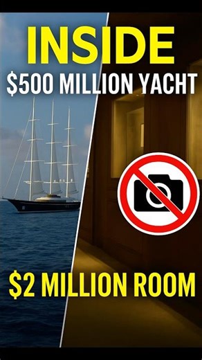 Inside Bezos' $500M yacht: the $2M room nobody's allowed to film