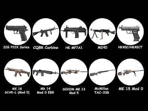 Every Type of Navy SEALS Guns Explained in 20 Minutes